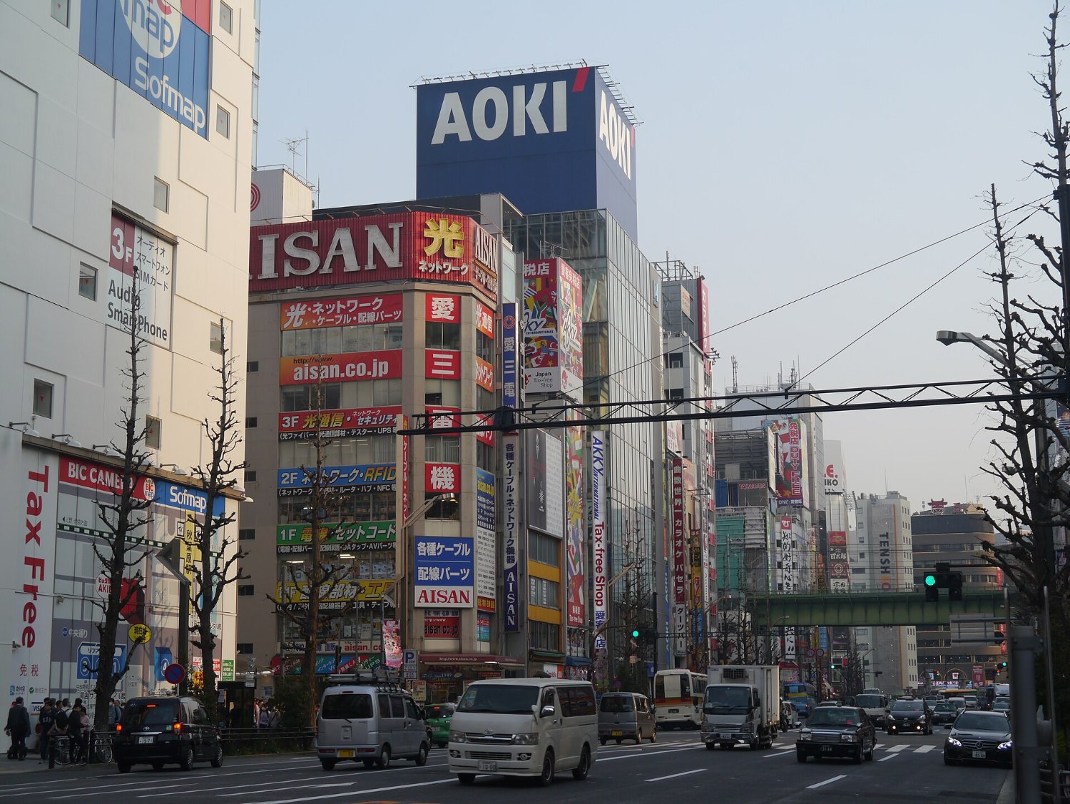 Street in Akihabara Electric Town, Tokyo